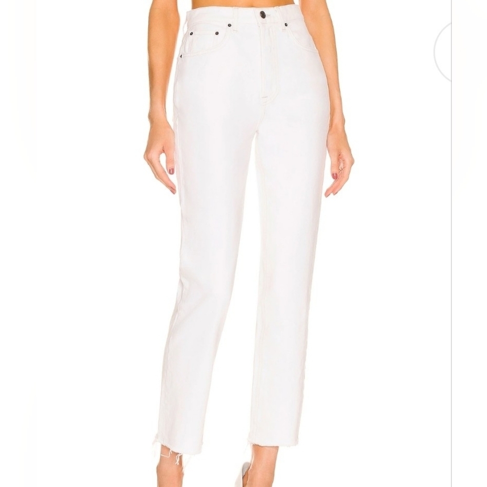 GRLFRND CASSIDY MID RISE STRAIGHT MULHOLLAND WOMENS SIZE 25